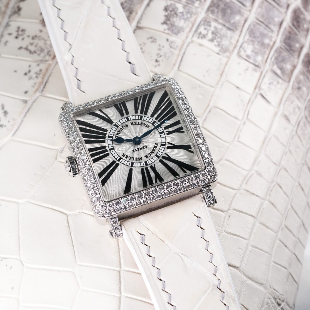 Alligator Leather Strap for Franck Muller Master Square