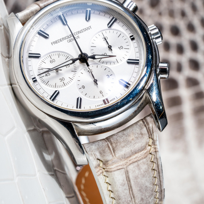 Alligator Leather Strap for Frederique Constant