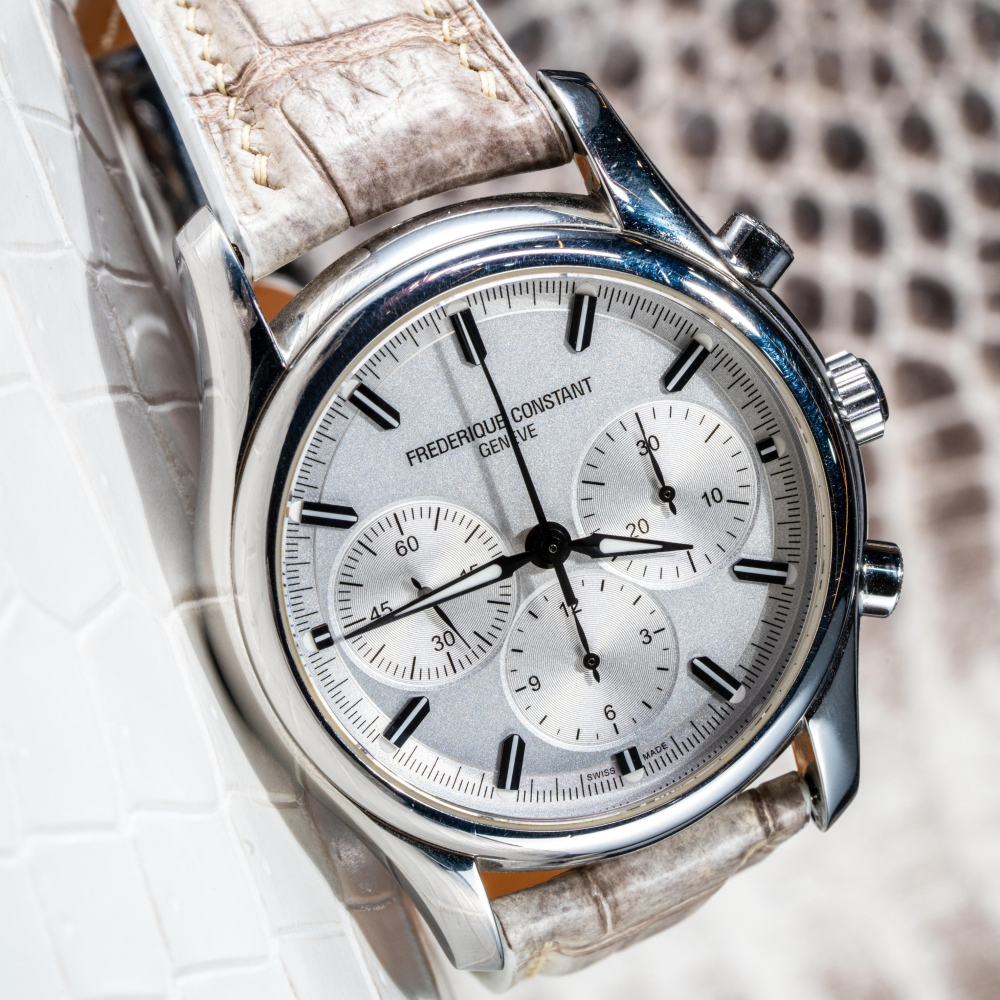 Alligator Leather Strap for Frederique Constant