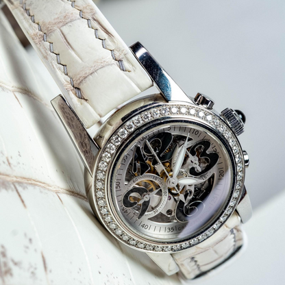 Alligator Leather Strap for Girard-Perregaux
