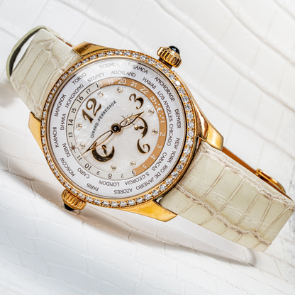 Alligator Leather Strap for Girard-Perregaux