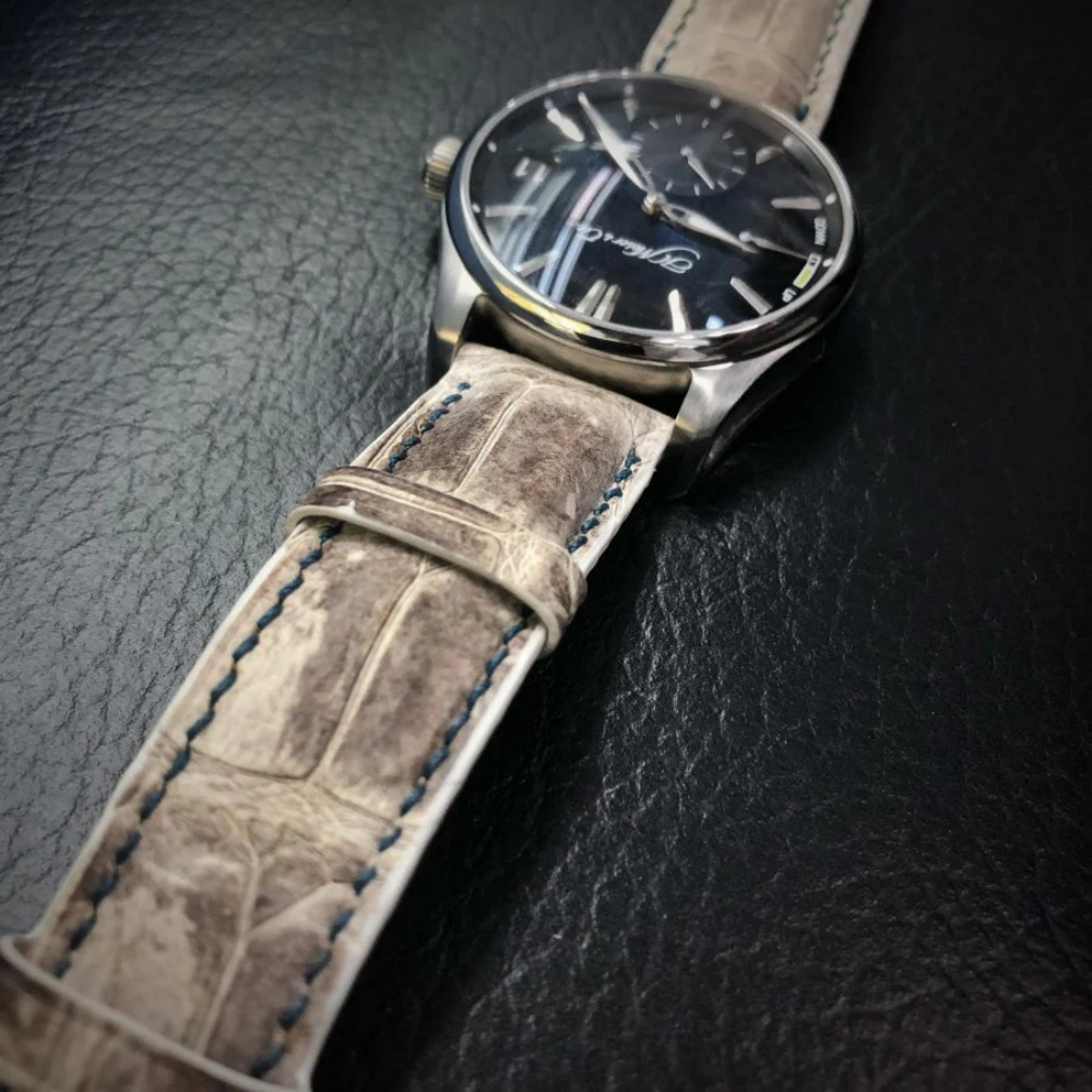 Alligator Leather Strap for H. Moser & Cie