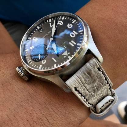 Alligator Leather Strap for IWC Big Pilot