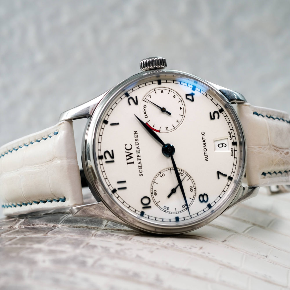 Alligator Leather Strap for IWC Portugieser