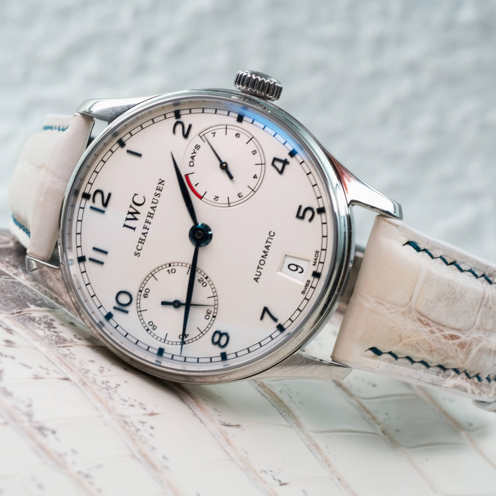 Alligator Leather Strap for IWC Portugieser