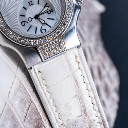 Alligator Leather Strap for Philip Stein