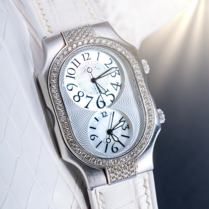 Alligator Leather Strap for Philip Stein