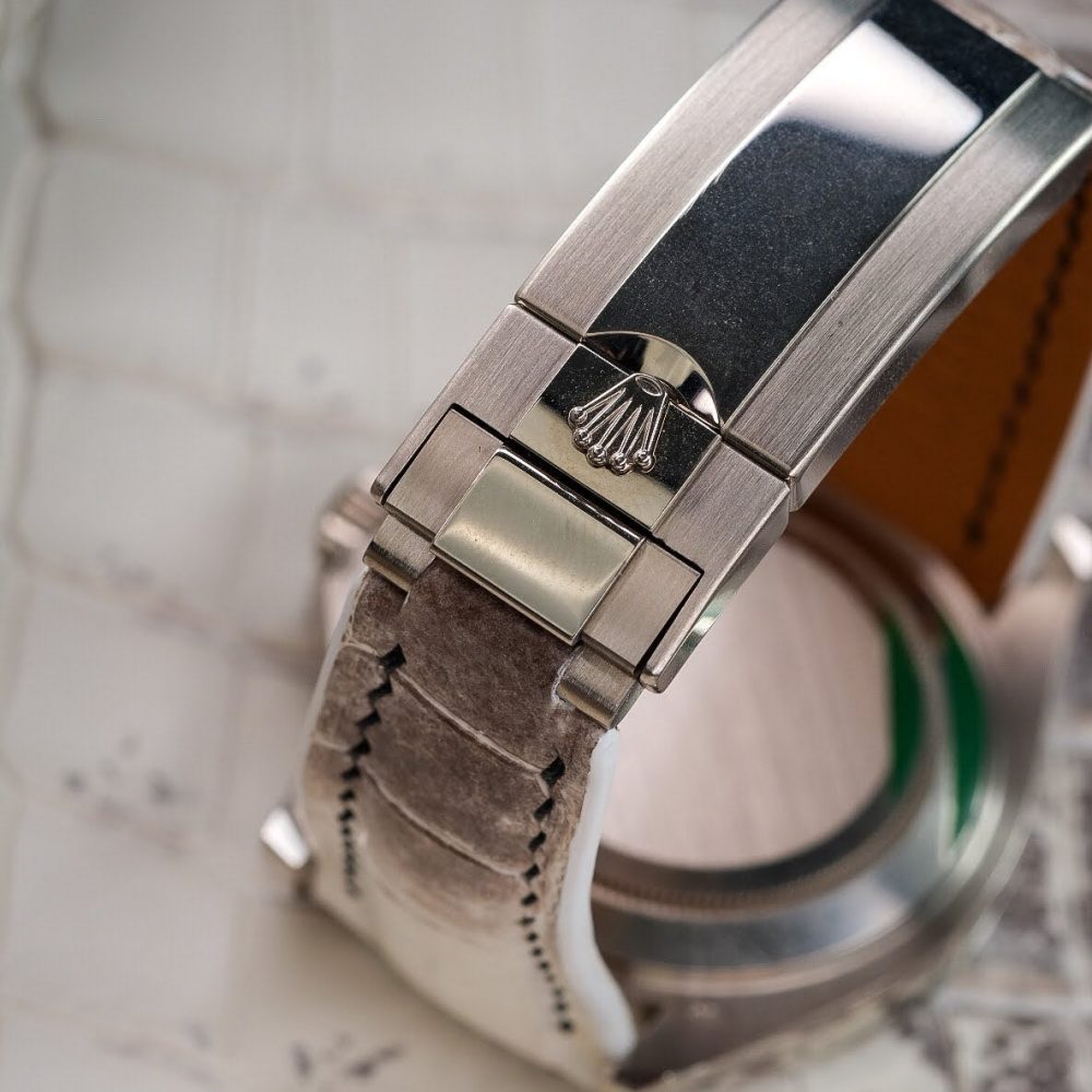 Alligator Leather Strap for Rolex Yacht-Master