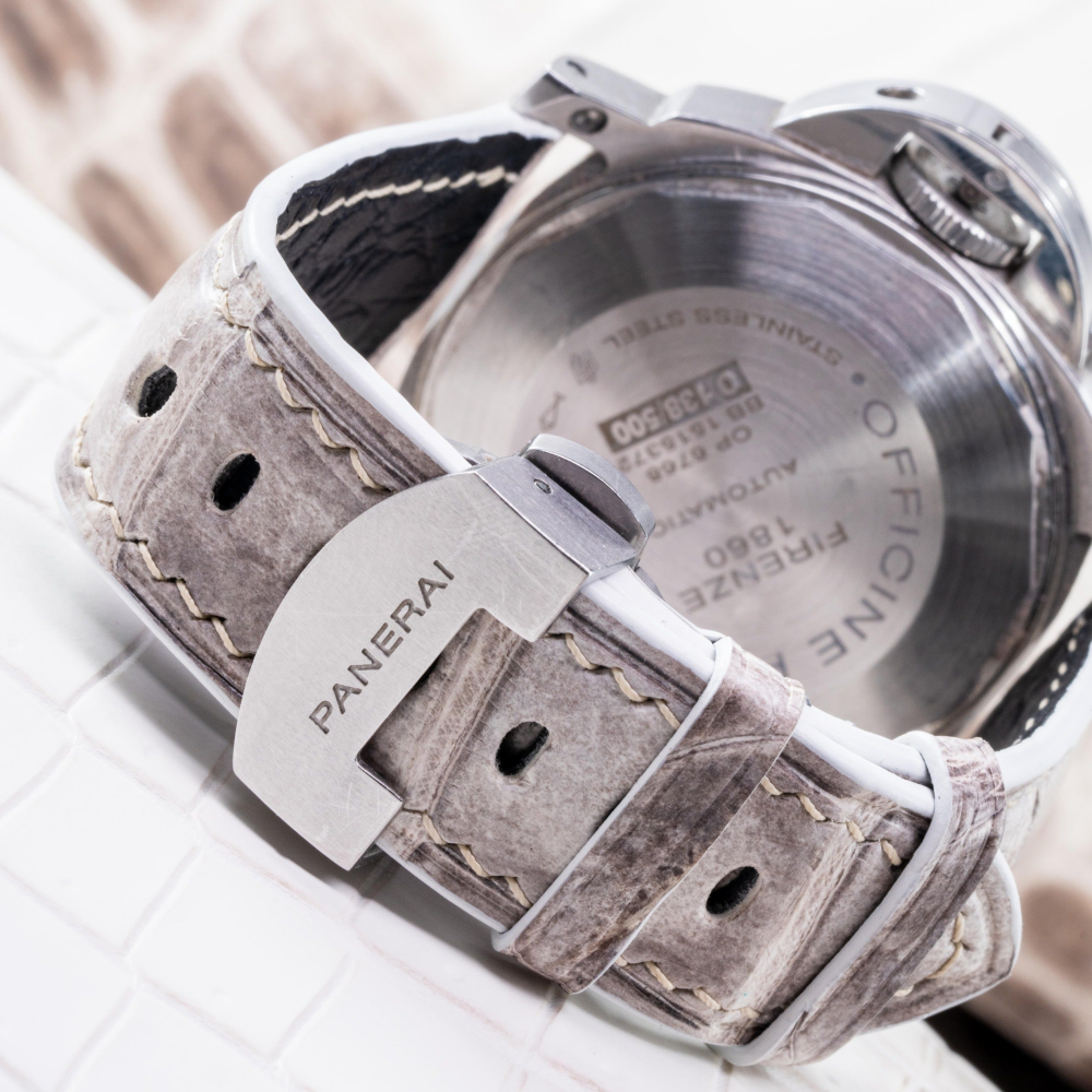 Alligator Leather Strap for Panerai Luminor