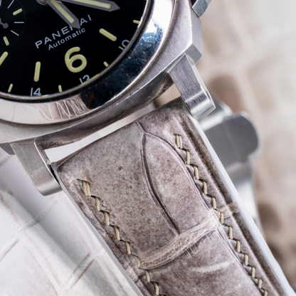 Alligator Leather Strap for Panerai Luminor