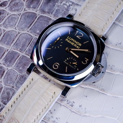 Alligator Leather Strap for Panerai Luminor
