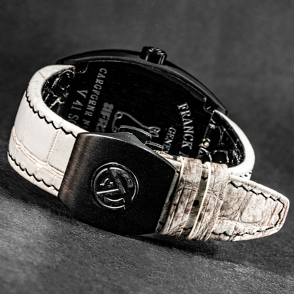 Alligator Leather Strap for Franck Muller Vanguard