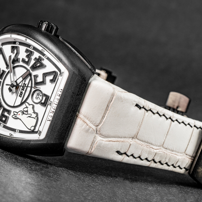 Alligator Leather Strap for Franck Muller Vanguard