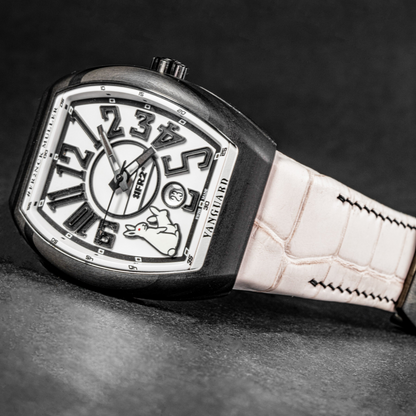 Alligator Leather Strap for Franck Muller Vanguard