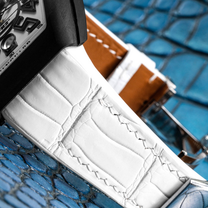 Alligator Leather Strap for Franck Muller Vanguard