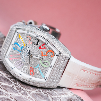 Alligator Leather Strap for Franck Muller Vanguard