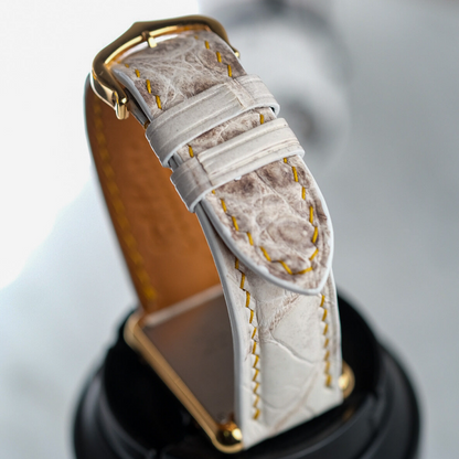 Alligator Leather Strap for Cartier Tank