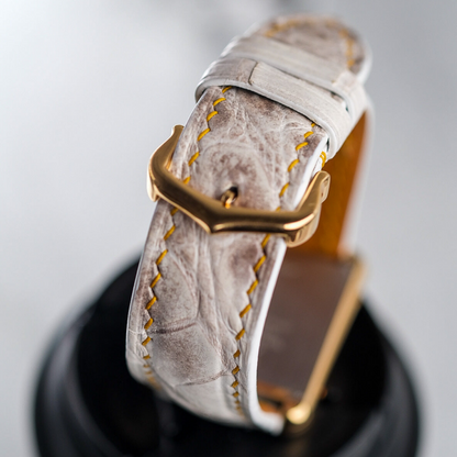 Alligator Leather Strap for Cartier Tank