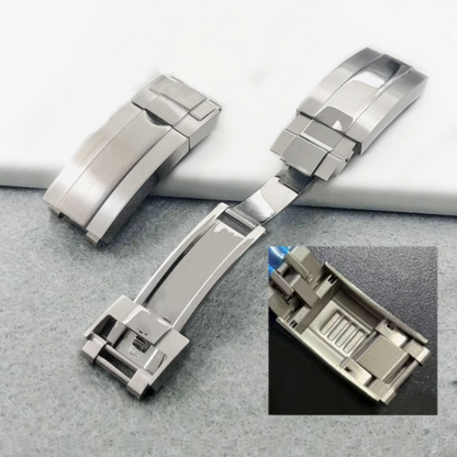 Hybrid Alligator & FKM Rubber Strap for Rolex