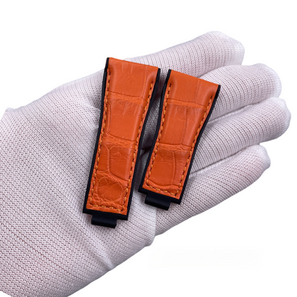 Hybrid Alligator & FKM Rubber Strap for Rolex