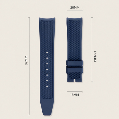 FKM Rubber Strap for IWC Portugieser