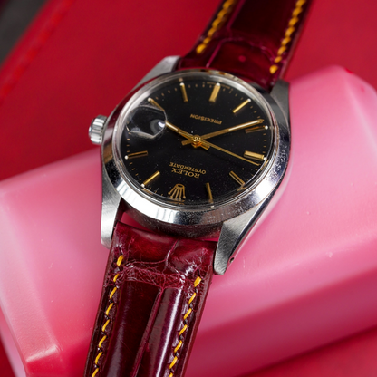 Alligator Leather Strap for Rolex Oyster Perpetual