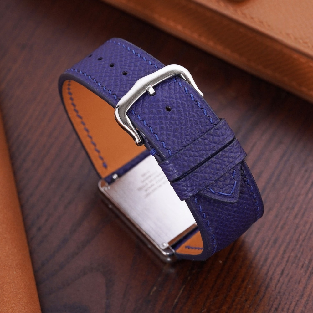 Epsom Leather Strap for Cartier Tank