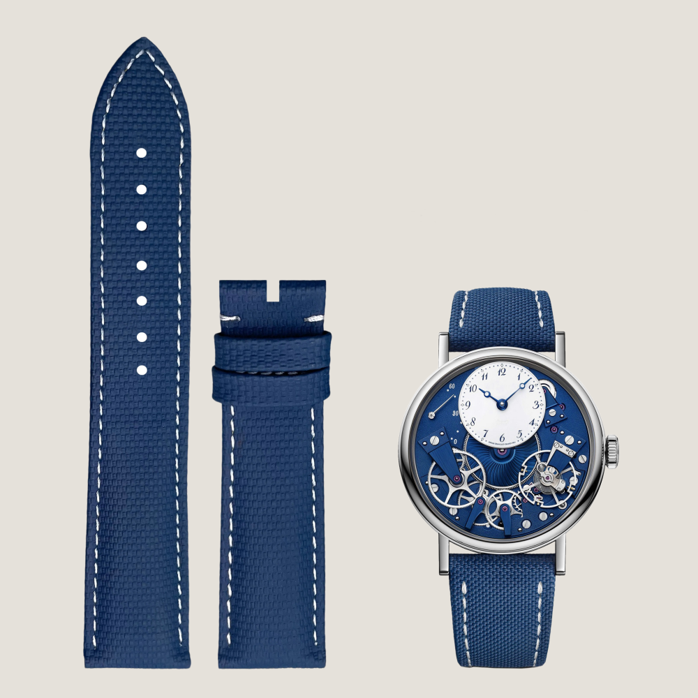 FKM Sailcloth Rubber Strap for Breguet Classique