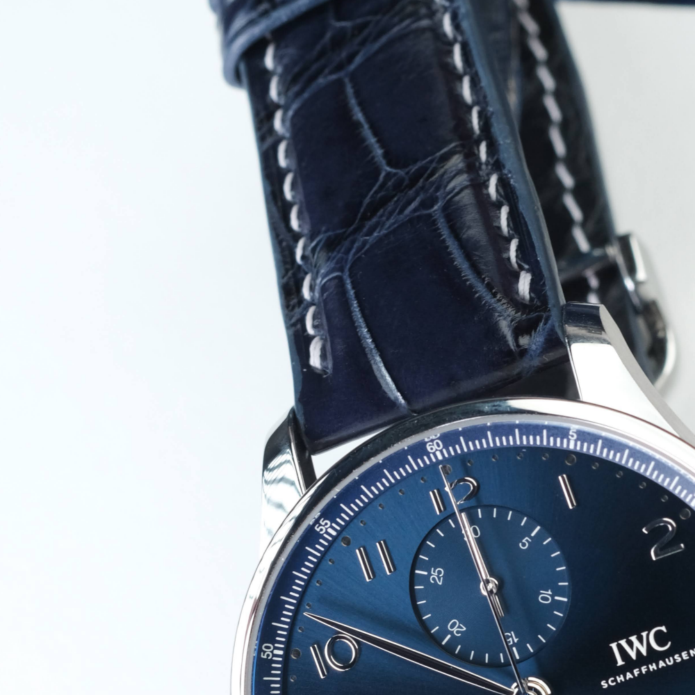 Alligator Leather Strap for IWC Portugieser