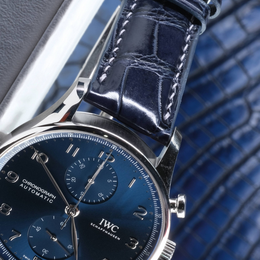Alligator Leather Strap for IWC Portugieser