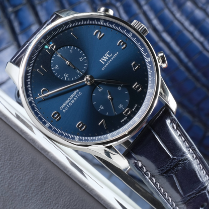 Alligator Leather Strap for IWC Portugieser