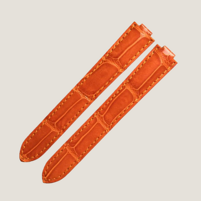 Alligator Leather Strap for Cartier Calibre