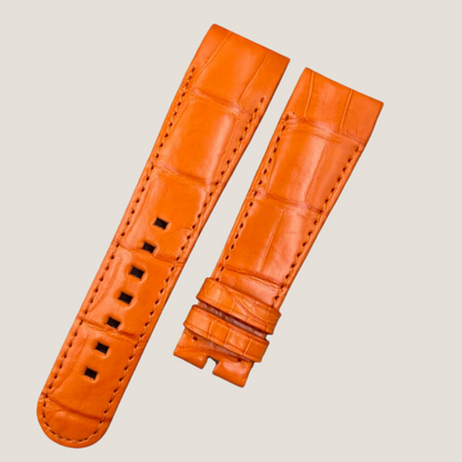 Alligator Leather Strap for Corum Bubble