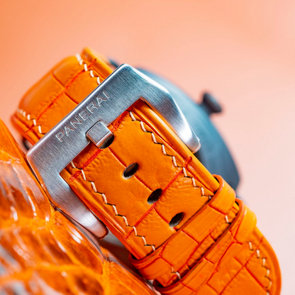 Alligator Leather Strap for Panerai Radiomir