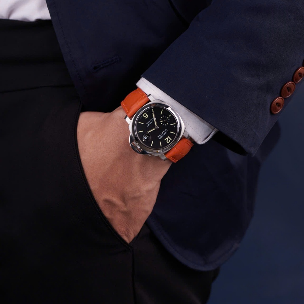 Alligator Leather Strap for Panerai Radiomir