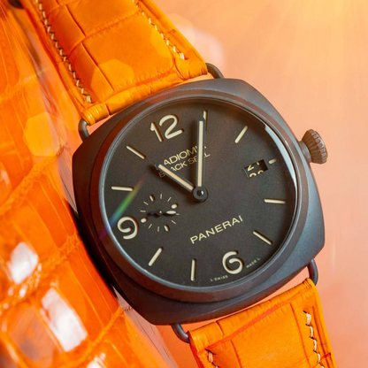 Alligator Leather Strap for Panerai Radiomir