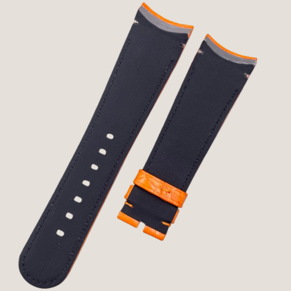 Alligator Leather Strap for Corum Bubble