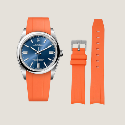 FKM Rubber Strap for Rolex Oyster Perpetual 36mm Tang Buckle