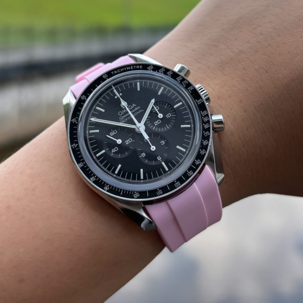 Omega Speedmaster FKM Rubber Strap