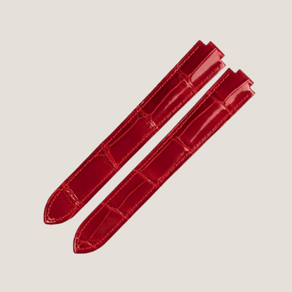 Alligator Leather Strap for Cartier Calibre