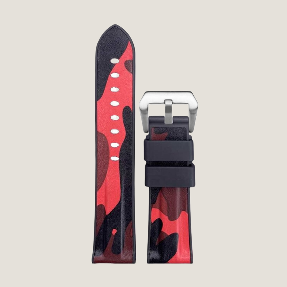 FKM Sailcloth Rubber Strap for Panerai