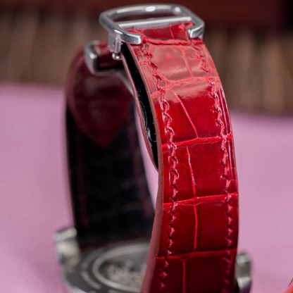 Alligator Leather Strap for Cartier Calibre