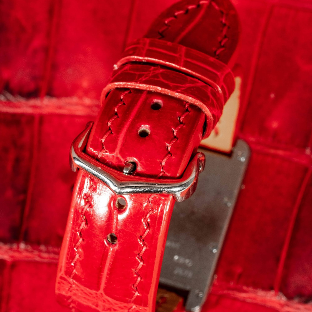 Alligator Leather Strap for Cartier Tank