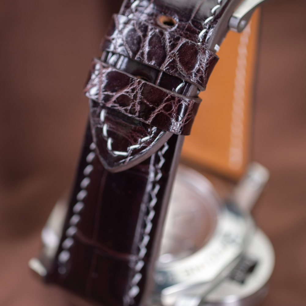 Alligator Leather Strap for Panerai Luminor