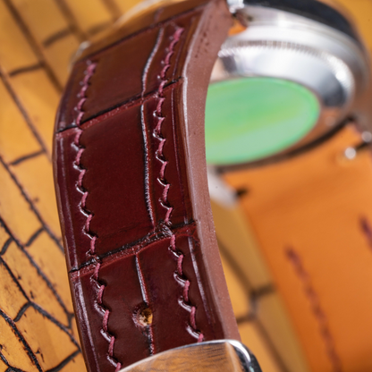 Alligator Leather Strap for Rolex Datejust