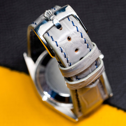 Alligator Leather Strap for Rolex Oyster Perpetual