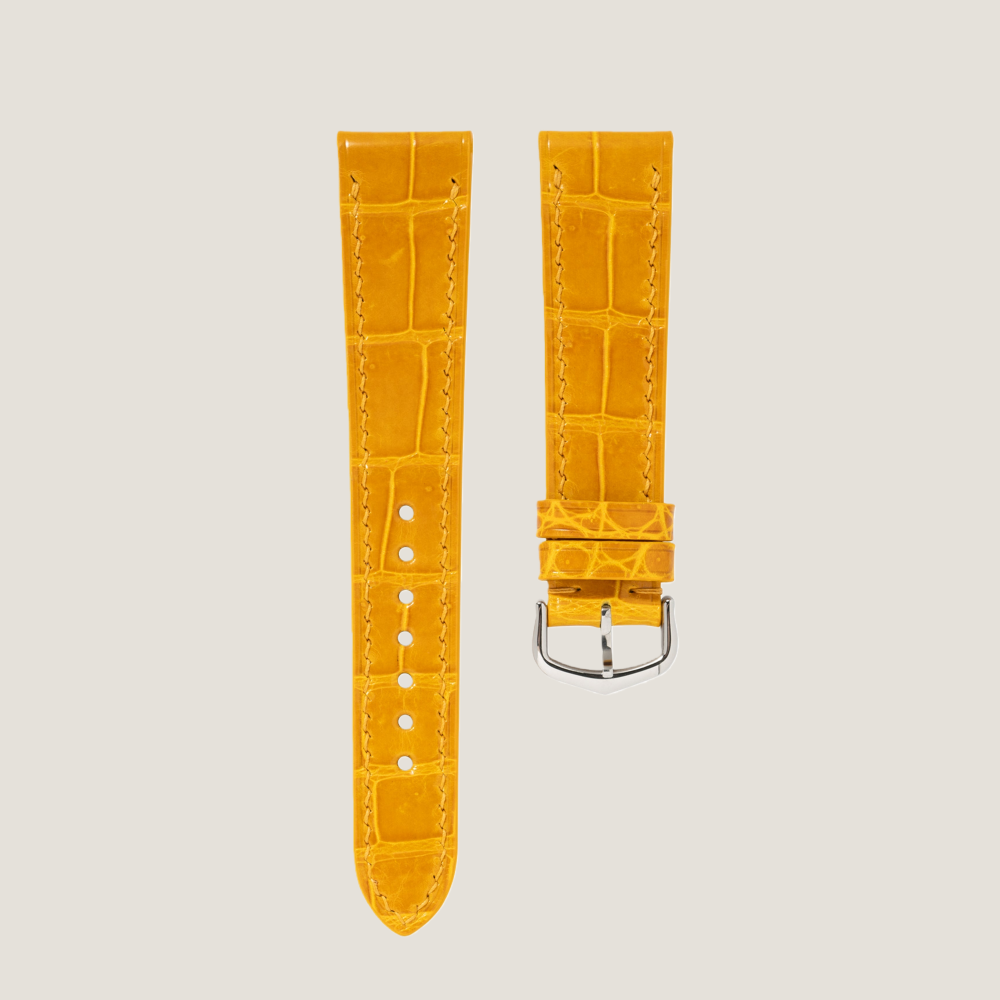 Alligator Leather Strap for Cartier Tank