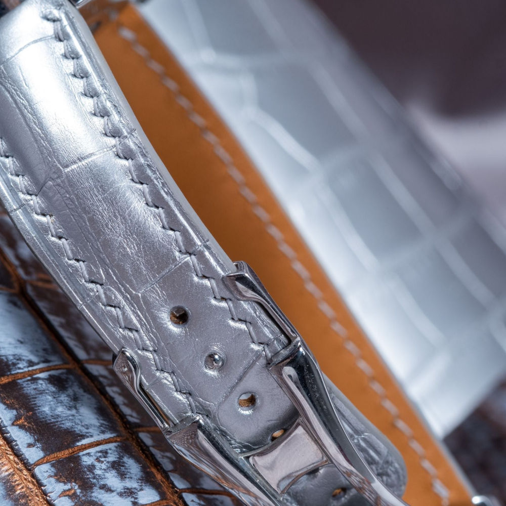 Alligator Leather Strap for Omega Speedmaster