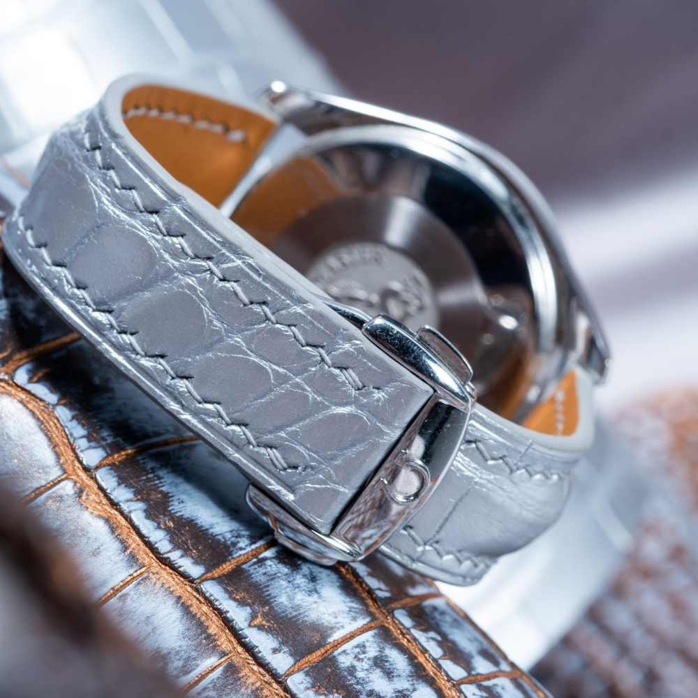 Alligator Leather Strap for Omega Speedmaster