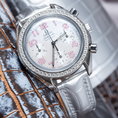 Alligator Leather Strap for Omega Speedmaster